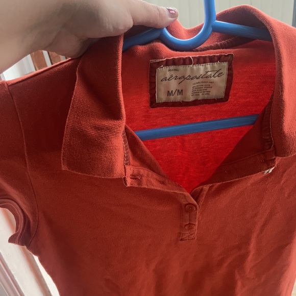 Refreshing Orange Polo w butterfly detail🍊🦋 - Picture 7 of 8